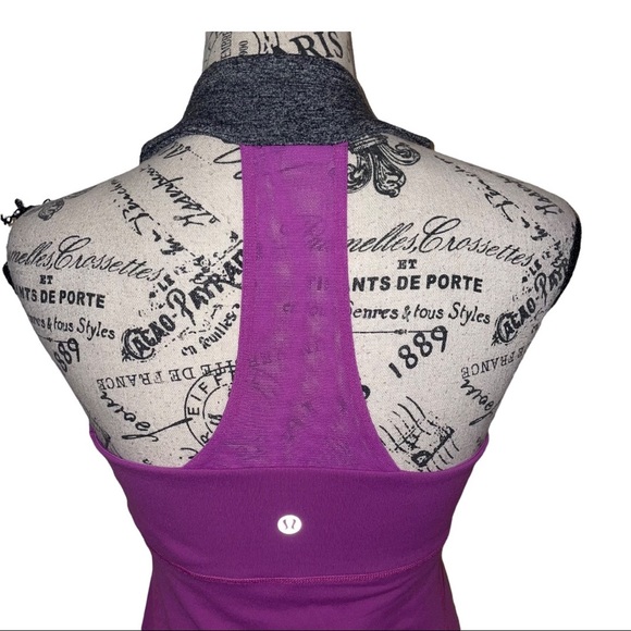 Lululemon Tank Racerback Purple Size 6 Athleisure - Picture 5 of 13